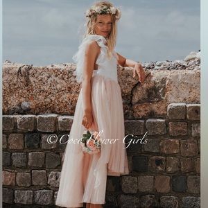 Boho Little Girls Dress